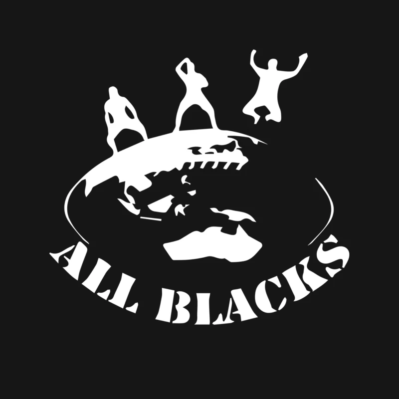 All Blacks Evolution Mouse Pad
