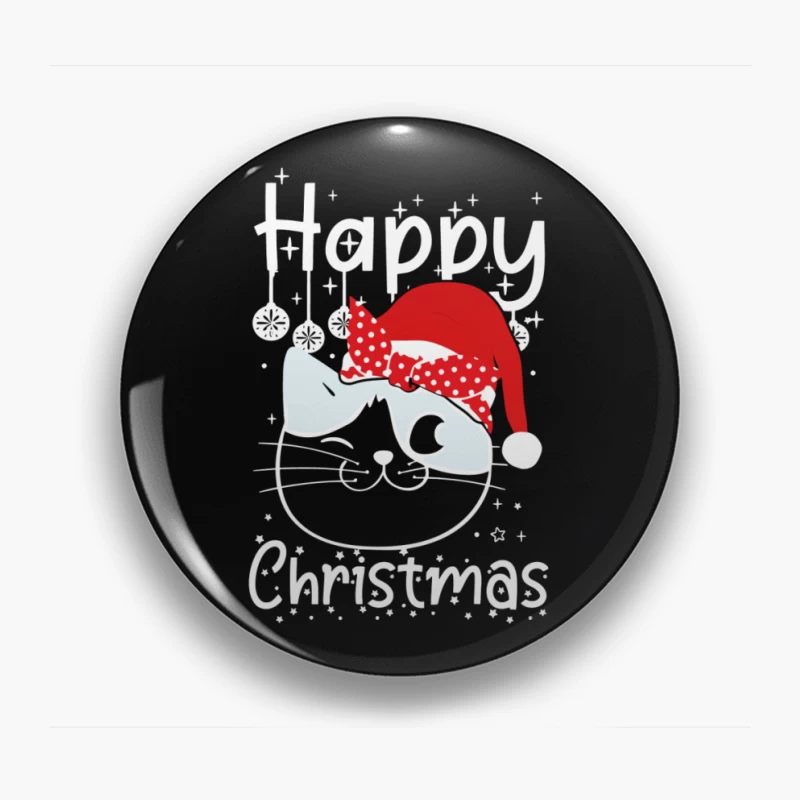 The Festive Feline Cheer Pin