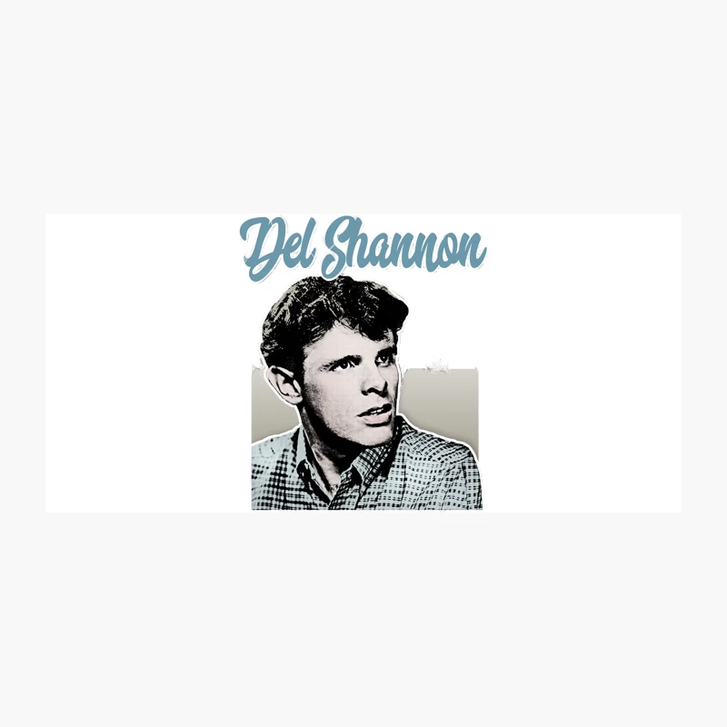 Del Shannon - Rock-n-Roll Nostalgia Graphic Design Coffee Mug