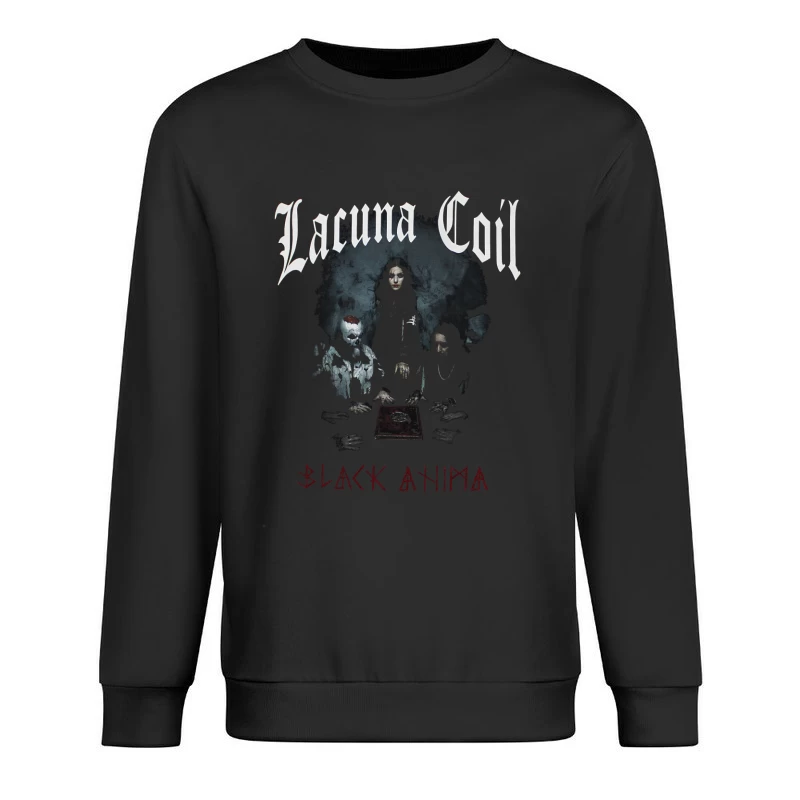 Lacuna Coil Black Anima Male Pullover Sweatshirt