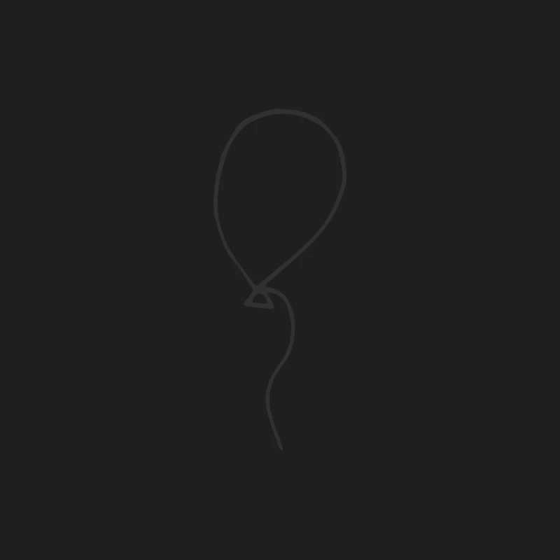 Dessin de Ballon Minimaliste Homme Débardeur