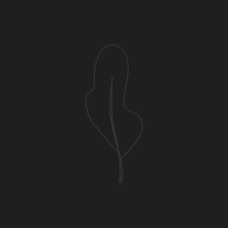 Silhouette Abstraite à Ligne Unique Homme Débardeur