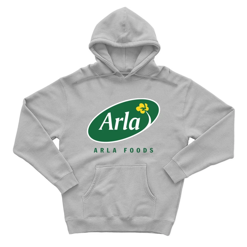 Arla Foods Corporate Logo Design Male Pullover Hoodie