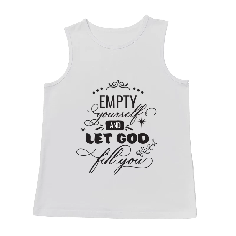 Inspiration Divine et Motivation Homme Débardeur
