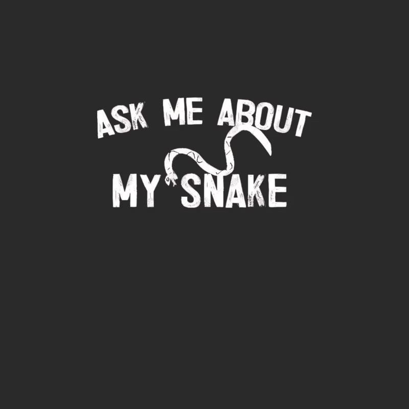 Ask Me About My Snake Baseball Cap