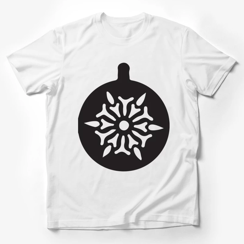 Pendentif avec motif floral ajouré Homme T-Shirt