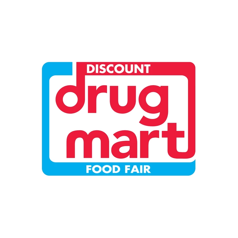 Discount Drug Mart Food Fair Vintage Retail Logo Tapestry