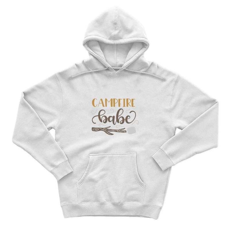 Design de Campfire Babe Homme Sweat à capuche