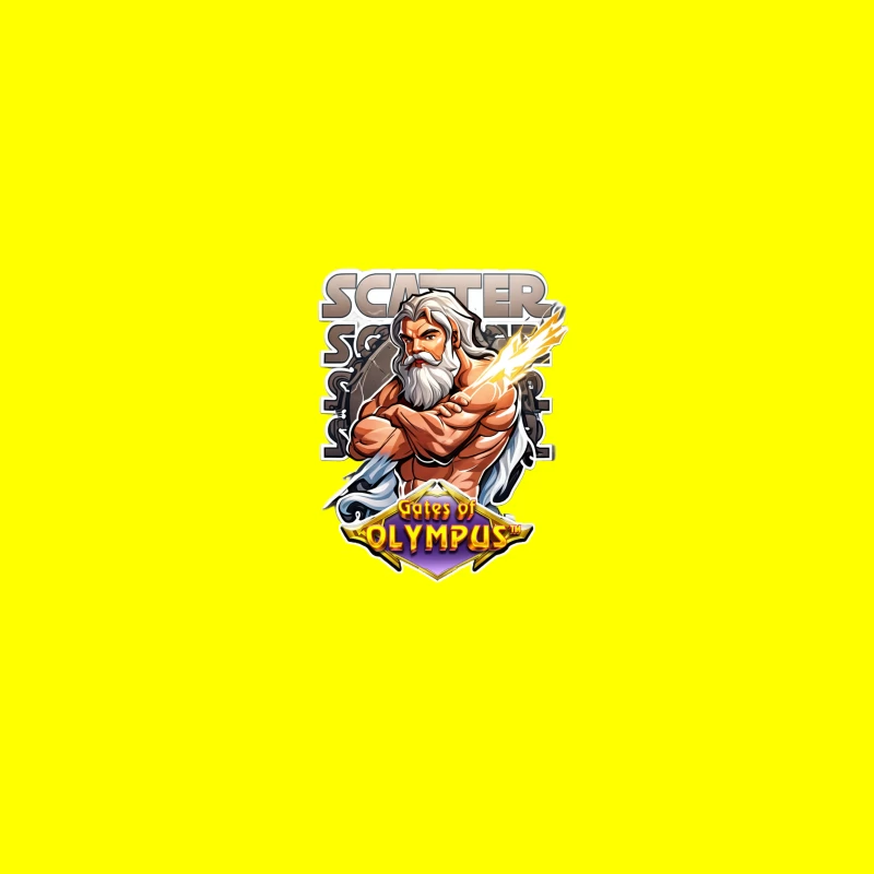 Gates of Olympus Slot Game Scatter Symbol Featuring Zeus Coffee Mug