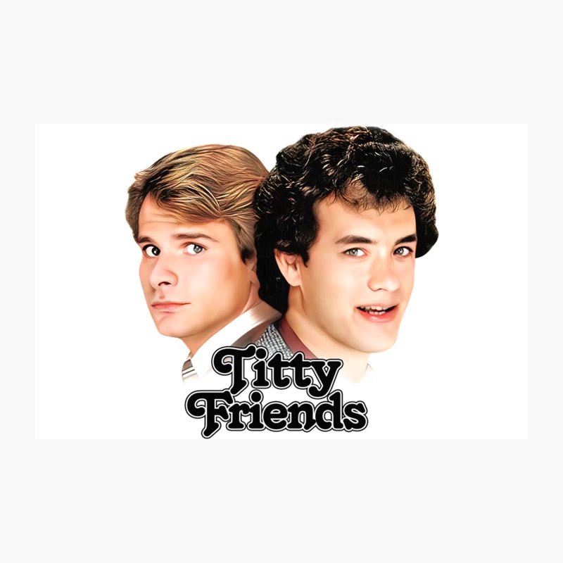 Bosom Buddies  Titty Friends Meme Travel Mug