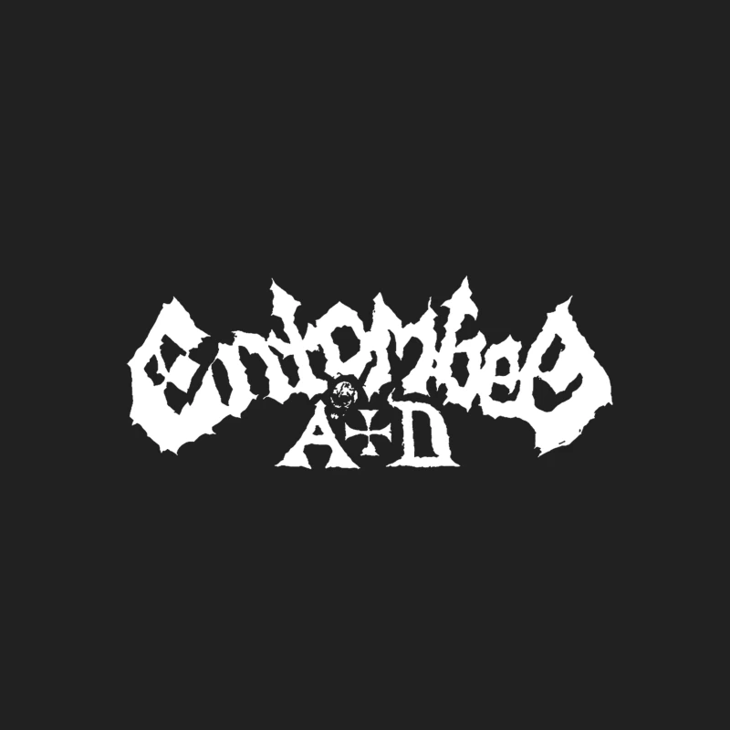 Entombed White Logo Bucket Hat