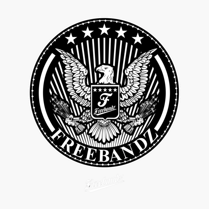 Freebandz logo Cotton Tote Bag