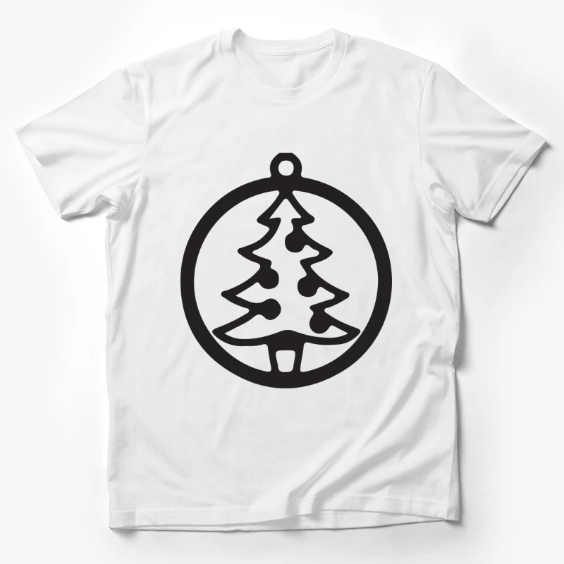 Décoration de Noël en forme de sapin Homme T-Shirt