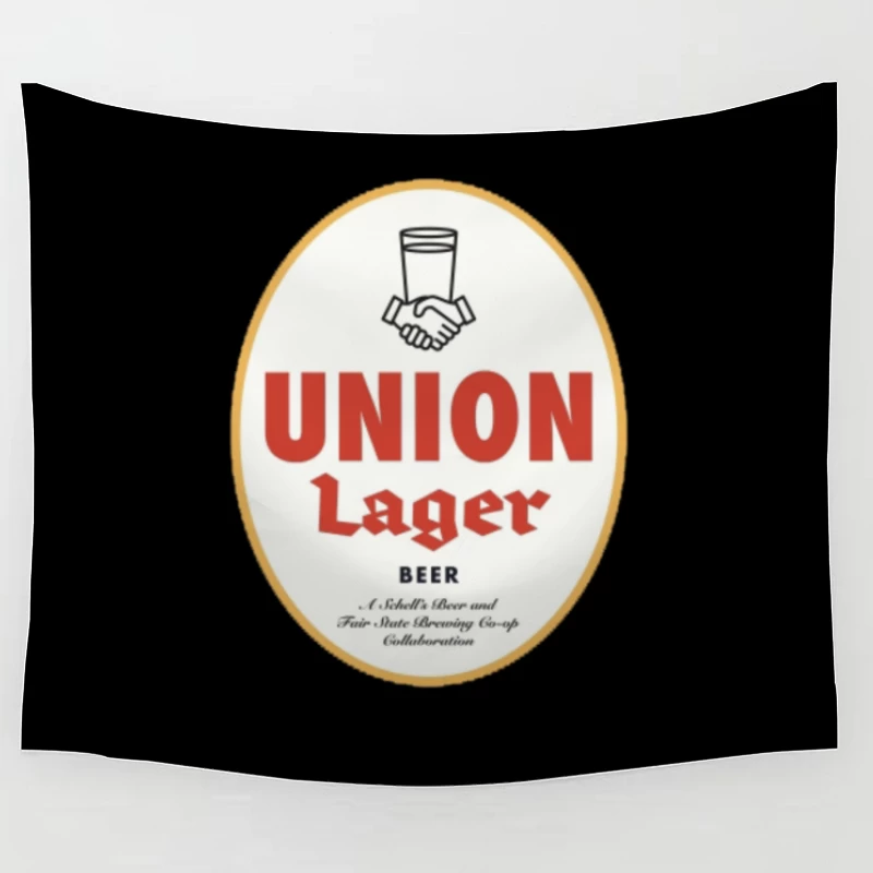 Union Lager Beer 2 Tapestry