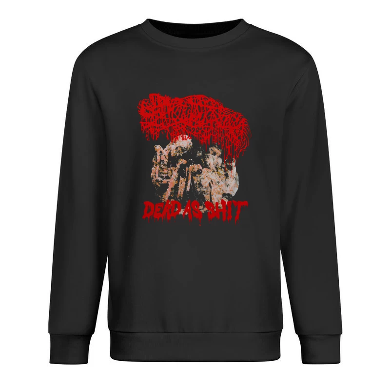 Sanguisugabogg Dead As Shit Male Pullover Sweatshirt