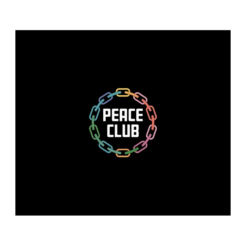 Colorful Chain Circle: Unity in Diversity Tapestry