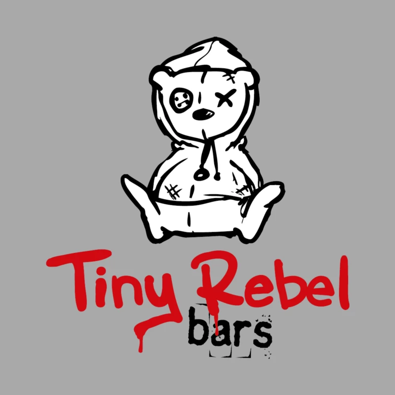 Tiny Rebel Male Pullover Hoodie