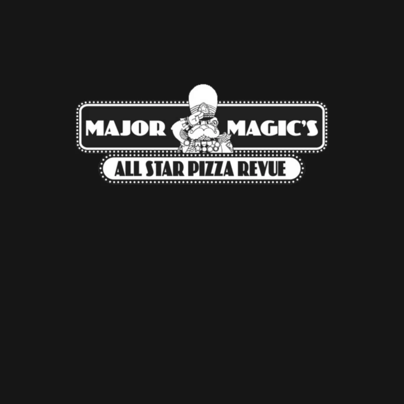 Major Magic's All Star Pizza logo Female Long Sleeve T-Shirt