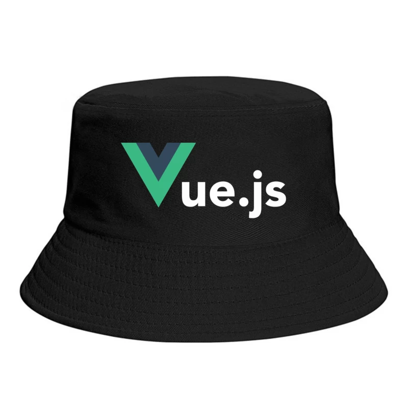 Vue.js JavaScript Frontend Framework Logo Bucket Hat