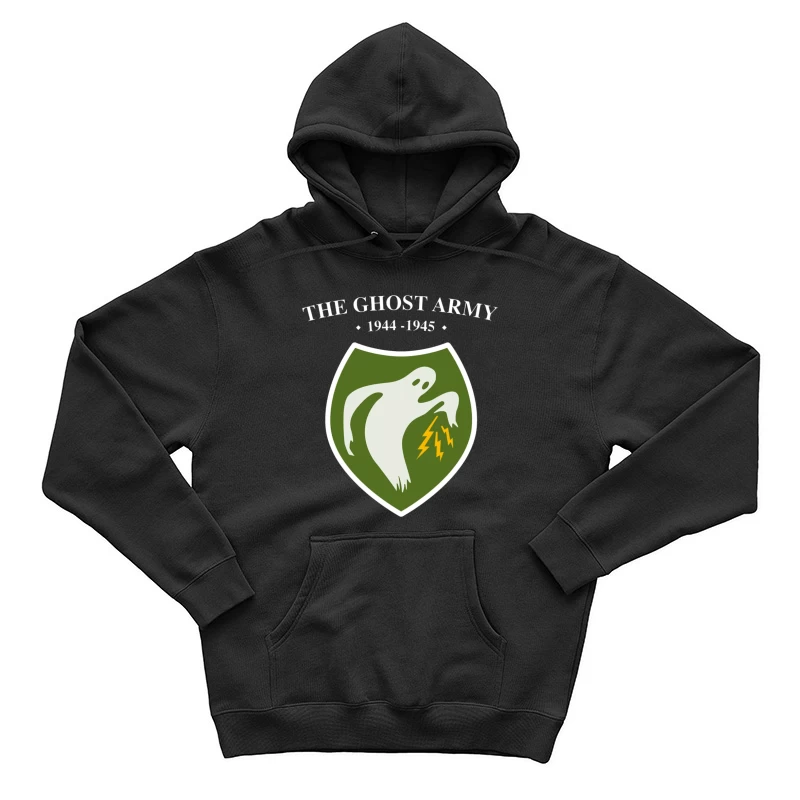 Ghost Army Tactical Deception Unit Insignia (1944-1945) Male Pullover Hoodie