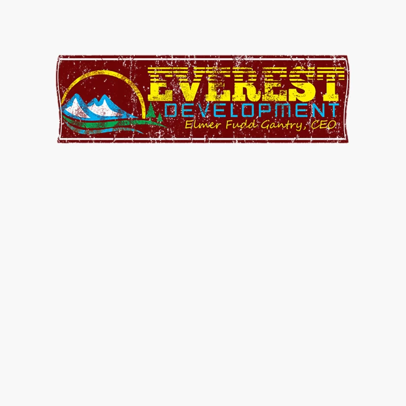Everest Development, distressed Cotton Tote Bag
