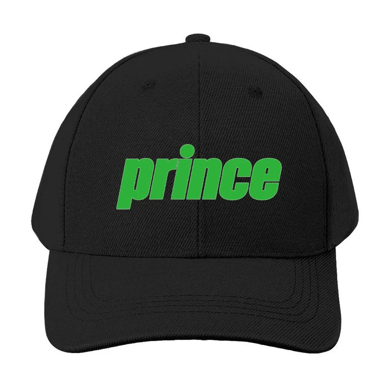 Prince Sports Brand Green Logo Baseball Cap