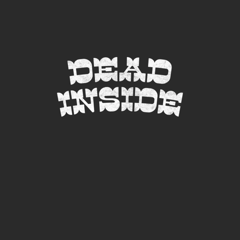 Dead Inside  Retro Typography Design Baseball Cap