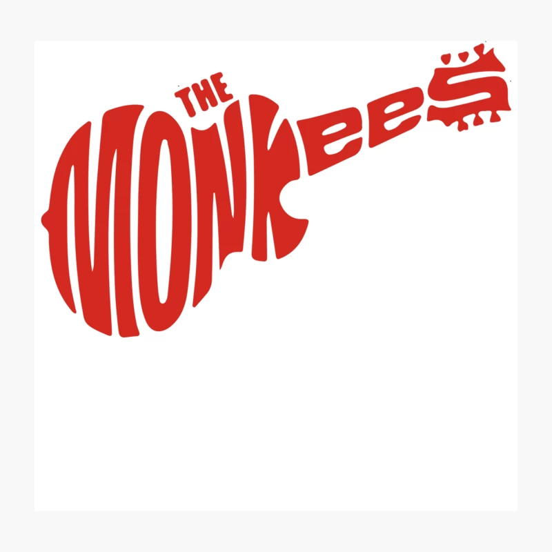 The Monkees Throw Pillow