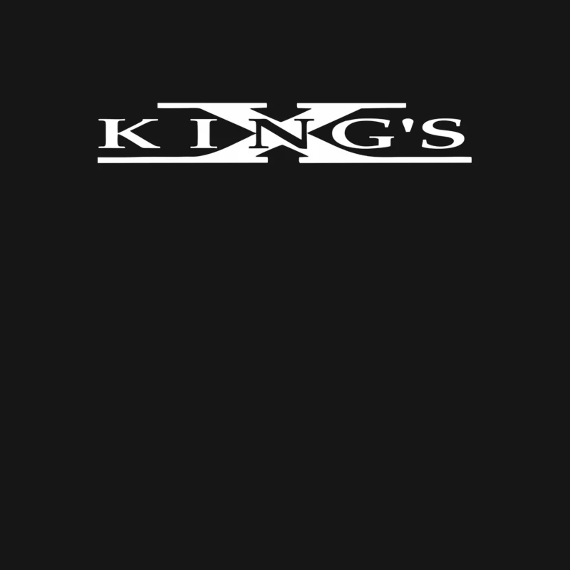 King's Text Logo Outline Design Female T-Shirt