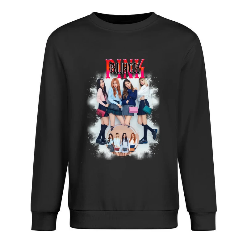 K-pop Girl Group Fashion Male Pullover Sweatshirt