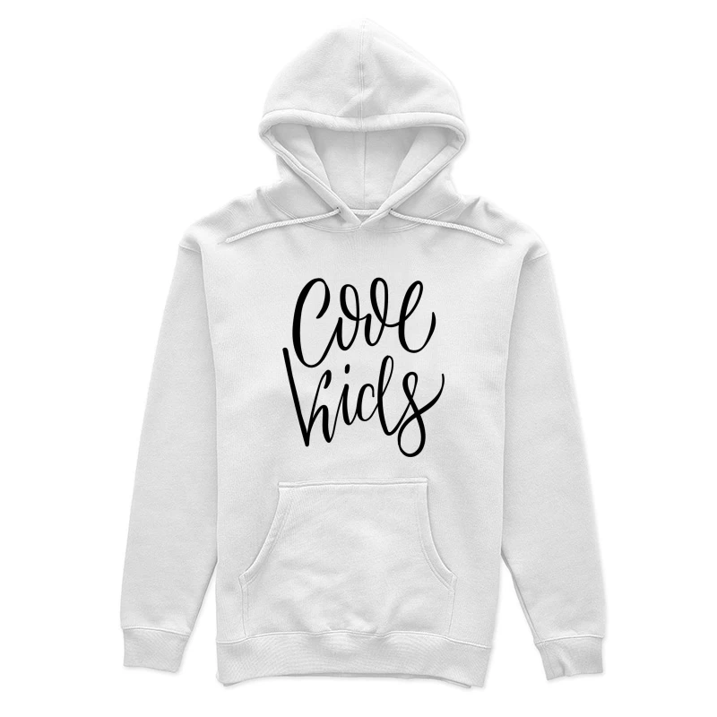 Écriture élégante en noir Femme Sweat à capuche