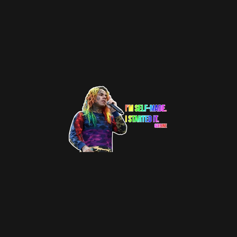 5 6IX9INE Desk Mat