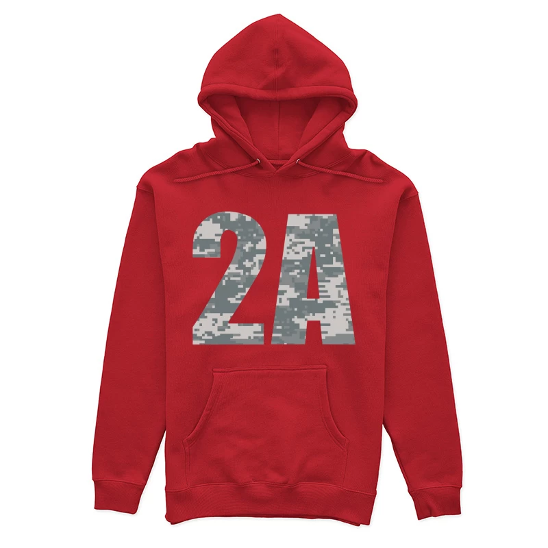 Digitale Tarnung 2A Damen Pullover Hoodie