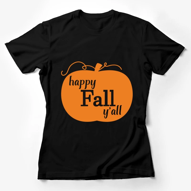 Illustration de citrouille d'automne Femme T-Shirt