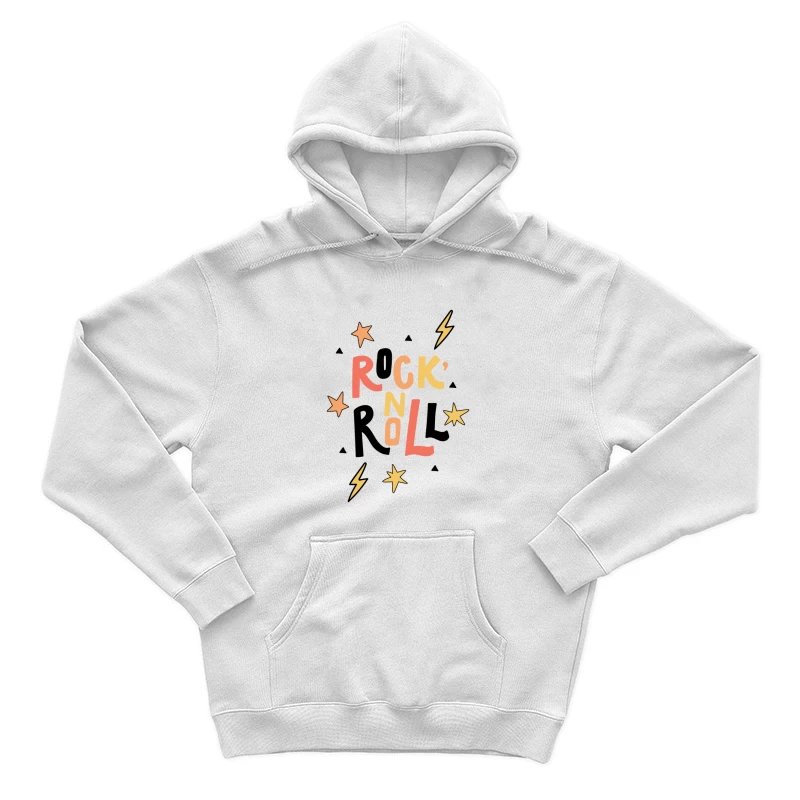 Design Rock 'n' Roll coloré Homme Sweat à capuche