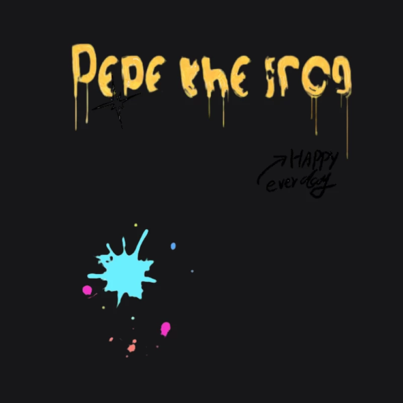 Pepe la Rana Arte Graffiti Felpa con cappuccio Uomo