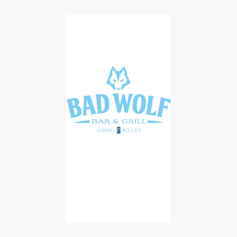 Bad Wolf Bar and Grill iPhone Case