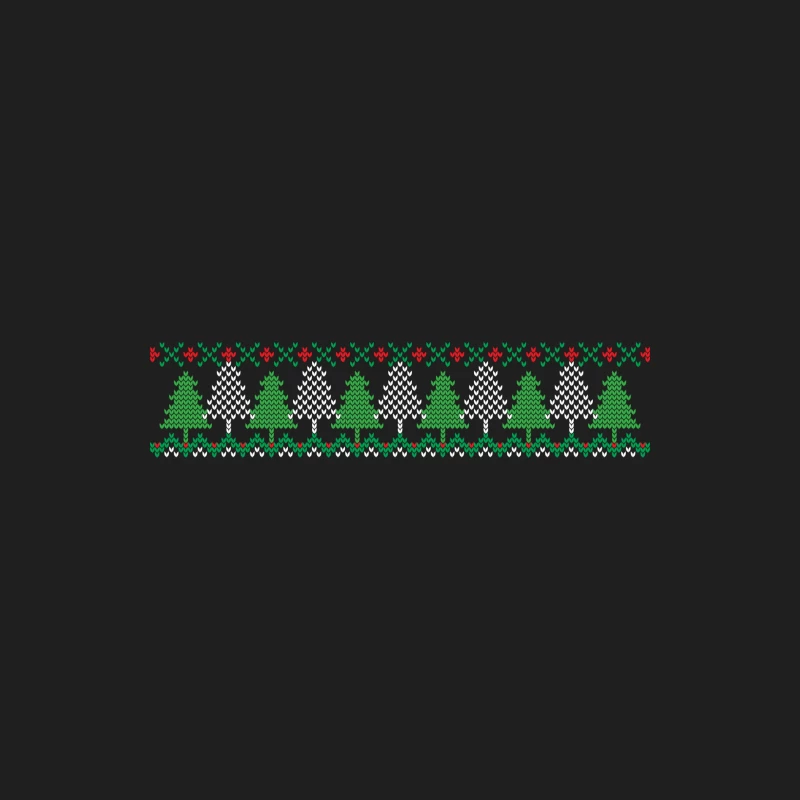 Motif de sapins et flocons de neige Homme Débardeur