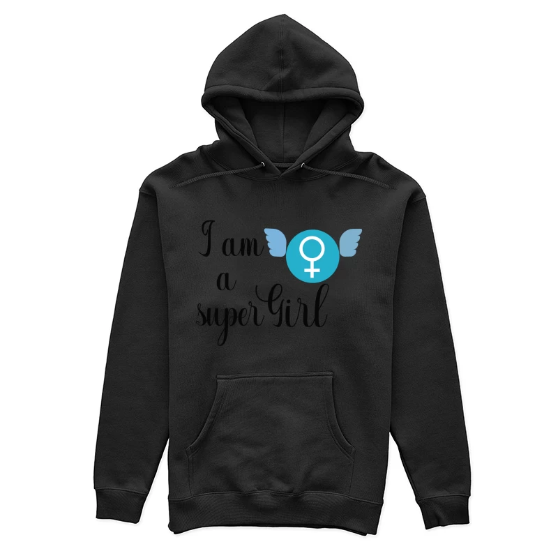 Empowerment féminin avec des ailes Femme Sweat à capuche