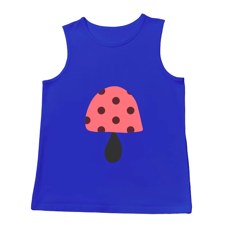 Champignon mignon à pois rouges Homme Débardeur