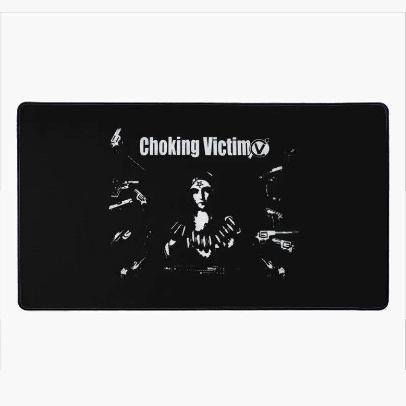 Choking Victim The Punk Rock Desk Mat