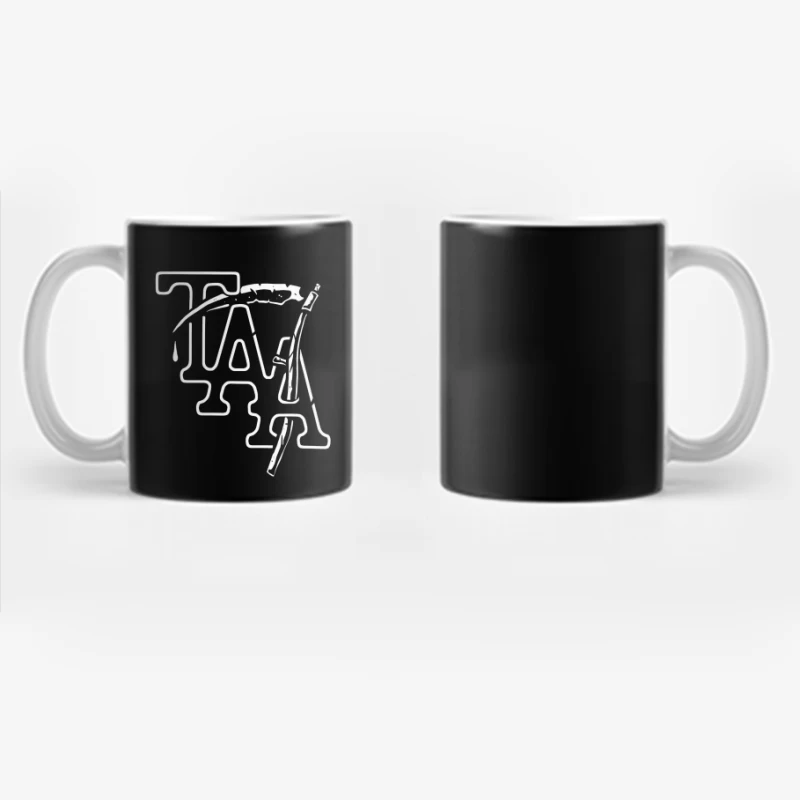 The Amity Affliction White Logo Coffee Mug