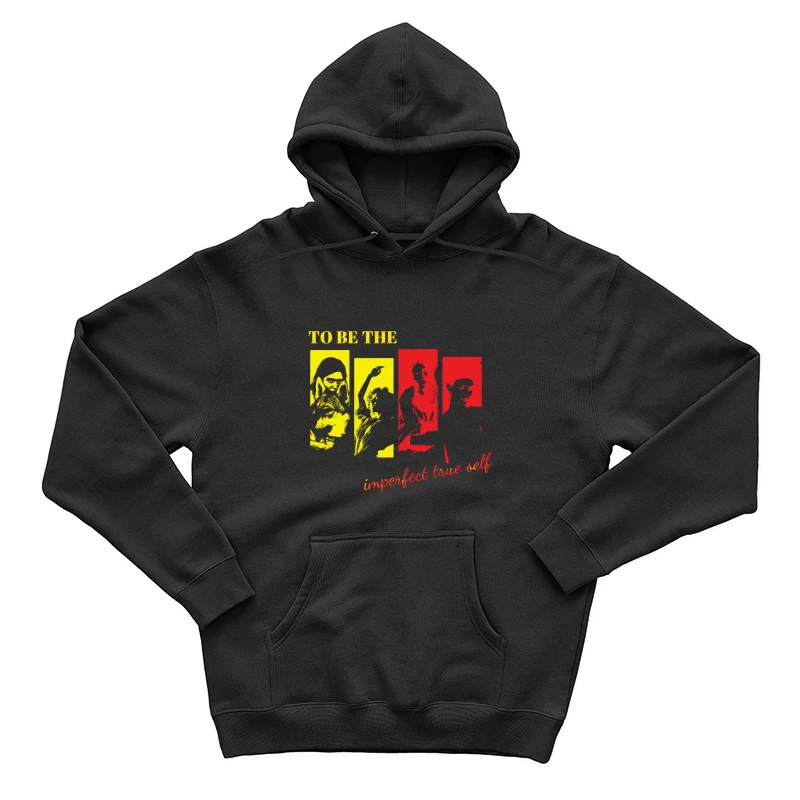 Sei das unvollkommene wahre Selbst Herren Pullover Hoodie