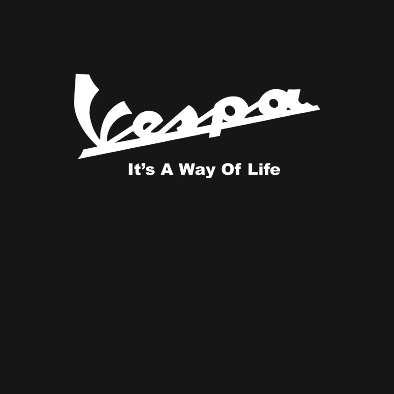 Vespa Its A Way Of Life Female Long Sleeve T-Shirt