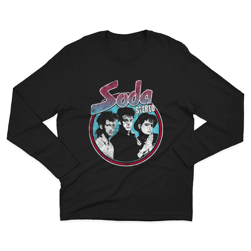 Soda Stereo Vintage Male Long Sleeve T-Shirt