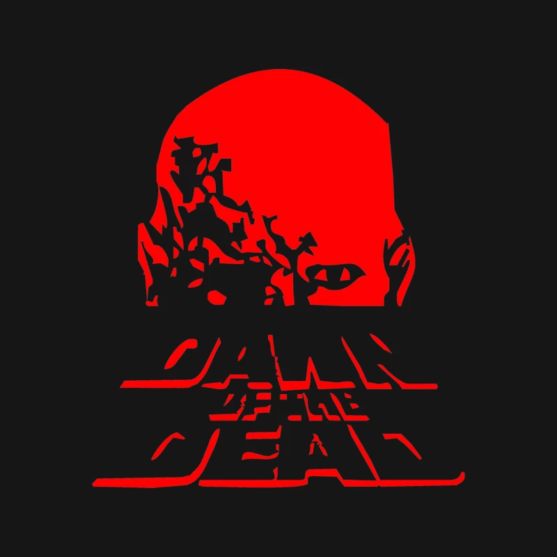 DAWN OF THE DEAD RETRO 70s HORROR ZOMBIE FILM Mouse Pad