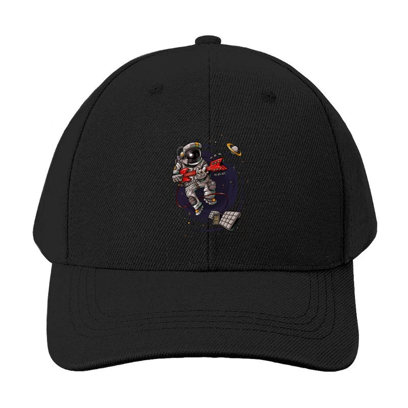 Astronaut Rocker in Space Baseball Cap