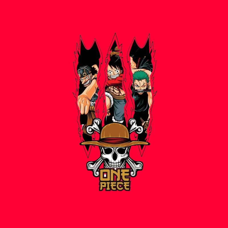One Piece Character Artwork Mouse Pad