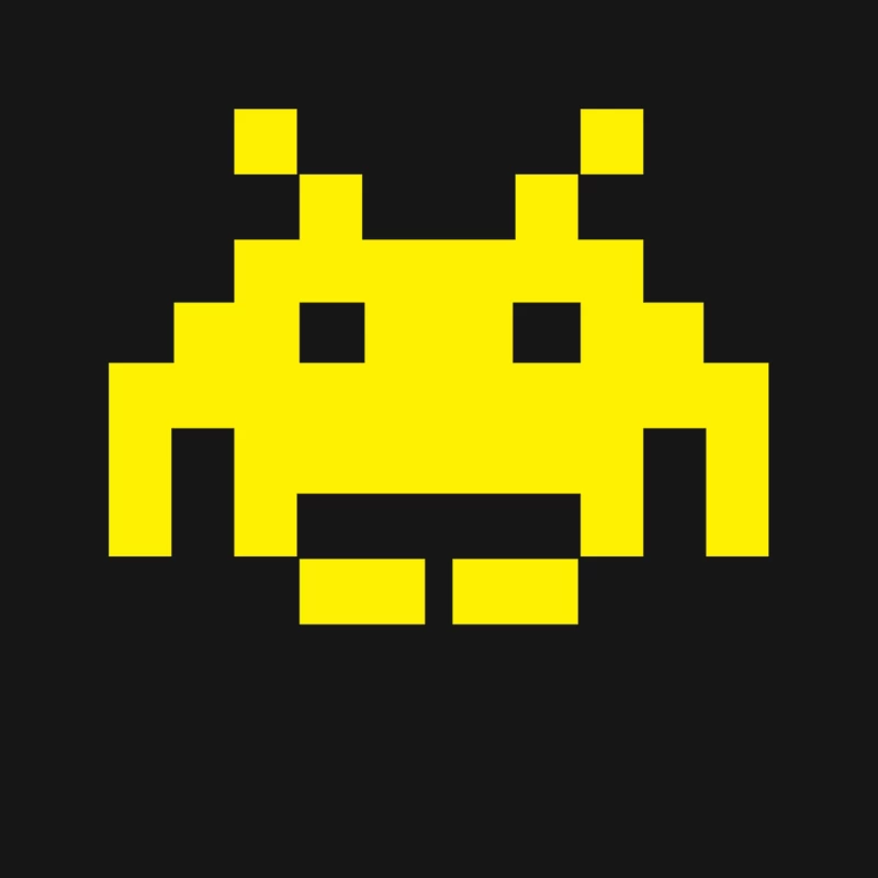 uomo 4 SPACE INVADERS anni80 vintage VIDEOGAMES Mouse Pad