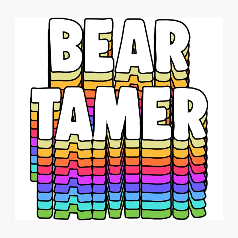 Bear Tamer  Gay Bear Design Throw Pillow